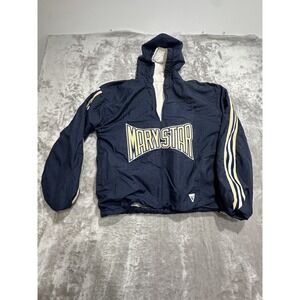 Mary Star x Varsity Spirit Hoodie Girls Size Small Blue Front Print Long Sleeve